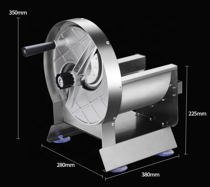 Slicer Machine for food cutting manual feature